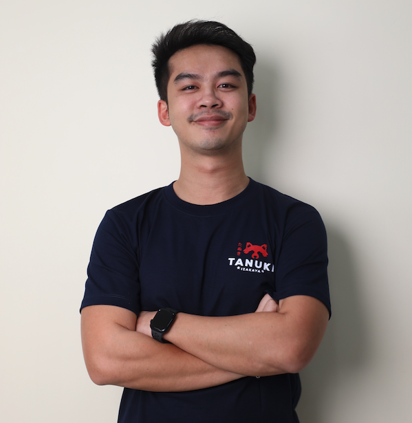 Man เจ้าของ Tanuki Izakaya ผู้สร้าง prepy.